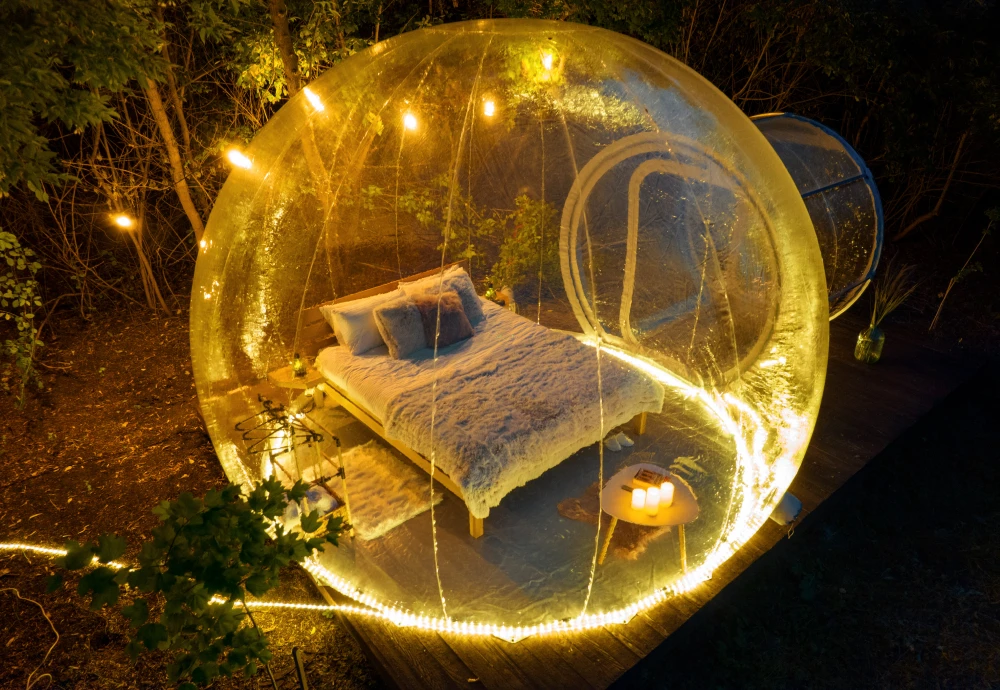 inflatable bubble shaped camping tent